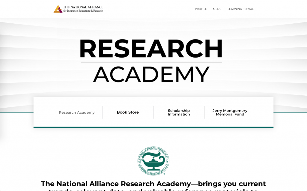 Research Academy Risk And Insurance Education Alliance